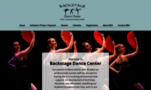 Backstagedancemeridian.com thumbnail