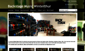 Backstagemusic.ch thumbnail