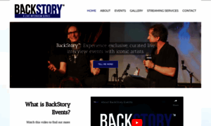 Backstoryevents.com thumbnail