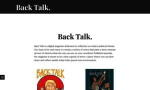 Backtalktalkback.wordpress.com thumbnail