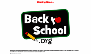 Backtoschool.org thumbnail