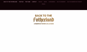 Backtothefatherland.com thumbnail