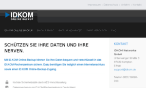 Backup.idkom.de thumbnail
