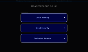 Backup.monstercloud.co.uk thumbnail