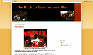 Backupquarterbackblog.blogspot.com thumbnail