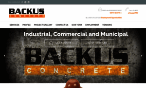 Backusconcrete.com thumbnail