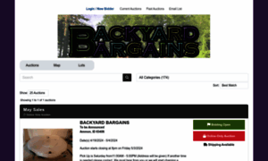 Backyardbargains.hibid.com thumbnail