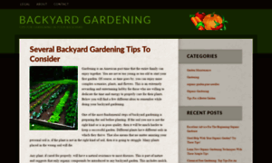 Backyardgardening.org thumbnail