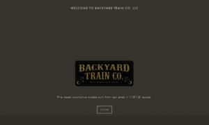 Backyardtrainco.com thumbnail