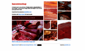 Baconmockup.com thumbnail