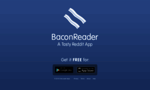 Baconreader.com thumbnail