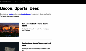 Baconsportsbeer.com thumbnail