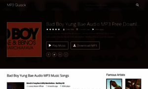 Bad-boy-yung-bae-audio.mp3quack.com thumbnail