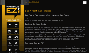 Bad-credit-car.financeezi.com.au thumbnail