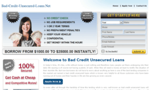 Bad-credit-unsecured-loan.net thumbnail