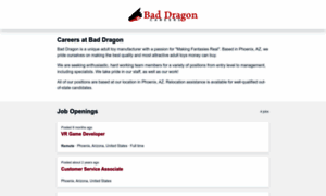 Bad-dragon.workable.com thumbnail