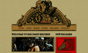 Bad-omen-records.com thumbnail