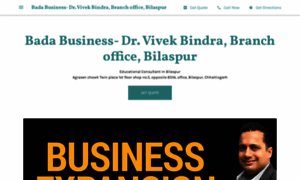 Bada-business-dr-vivek-bindra-branch.business.site thumbnail