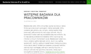 Badania-kierowcow-krakow.pl thumbnail