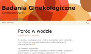 Badanieginekologiczne.pl thumbnail