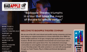 Badappletheatre.co.uk thumbnail