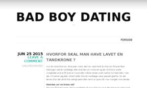 Badboydating.dk thumbnail