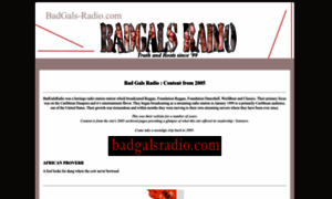 Badgals-radio.com thumbnail