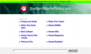 Badgerwaterpolo.com thumbnail