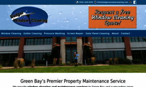 Badgerwindowcleaning.com thumbnail