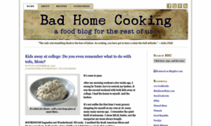 Badhomecooking.com thumbnail