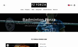 Badmintonforza.co.uk thumbnail