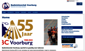 Badmintonvoorburg.nl thumbnail