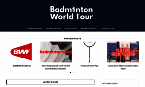 Badmintonworldtour.com thumbnail
