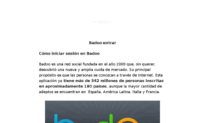 Badoo-entrar.com thumbnail