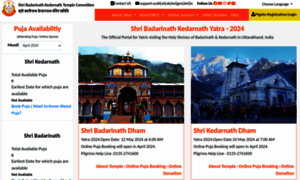 Badrinath-kedarnath.gov.in thumbnail