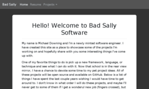 Badsallysoftware.com thumbnail