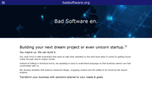 Badsoftware.org thumbnail