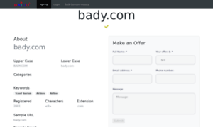 Bady.com thumbnail