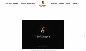Baeckerei-sickinger.de thumbnail