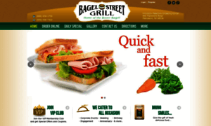 Bagelstreetgrill.com thumbnail