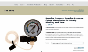 Bagpipegauge.com thumbnail