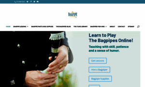 Bagpipelessons.net thumbnail