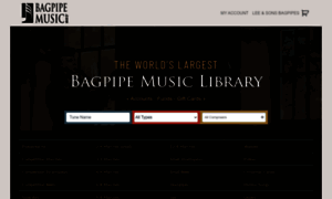 Bagpipemusic.com thumbnail