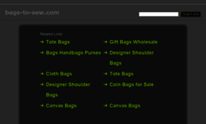 Bags-to-sew.com thumbnail