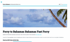 Bahamashuttleboat.com thumbnail