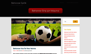 Bahisnowuyelik.com thumbnail