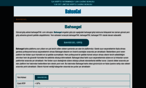 Bahsegeltr.com thumbnail