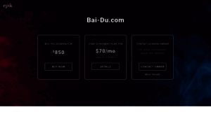 Bai-du.com thumbnail