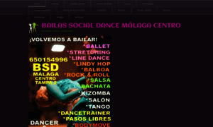 Bailasmalagacentro.com thumbnail