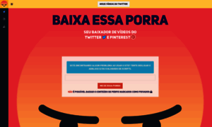 Baixaessaporra.com thumbnail